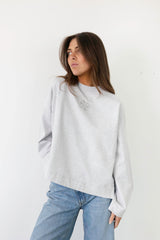 Coucou Mimosa tee long sleeves - Light grey