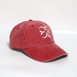 Coucou One size Coucou cap - Red with ecru logo