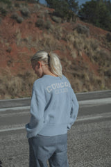 Coucou One size Macaron knitwear pull - Light blue coucou club
