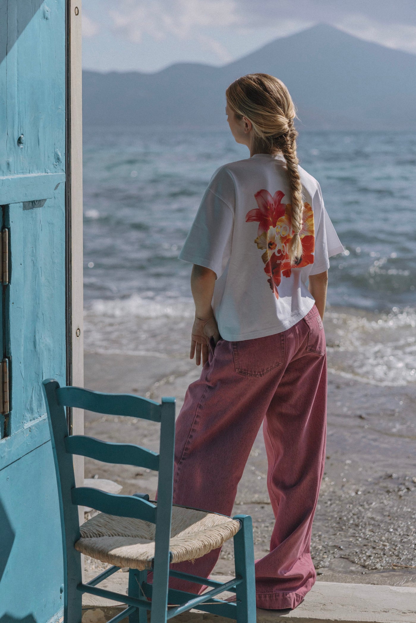 Coucou Flore tee - Hawaï flowers print