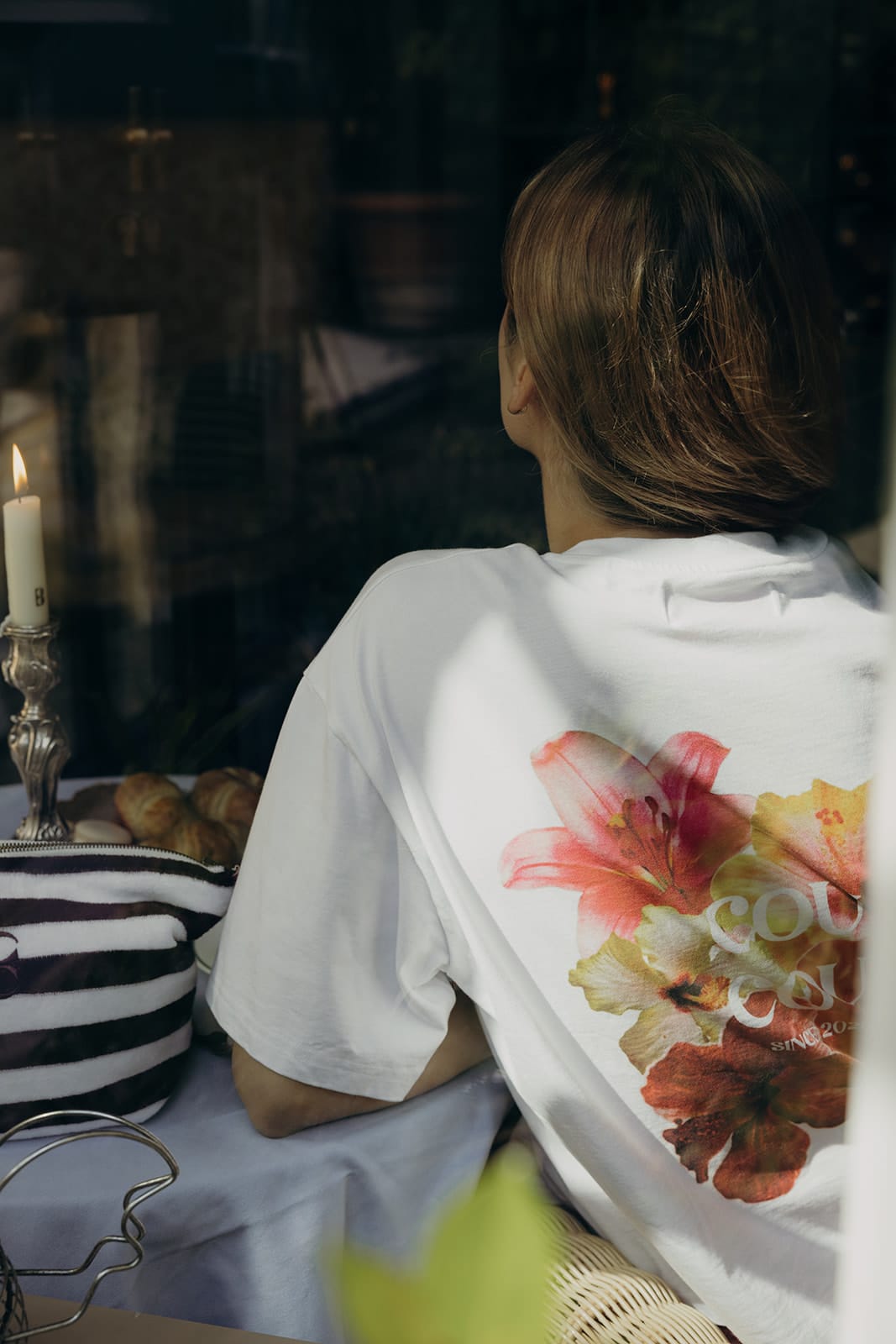 Coucou Flore tee - Hawaï flowers print