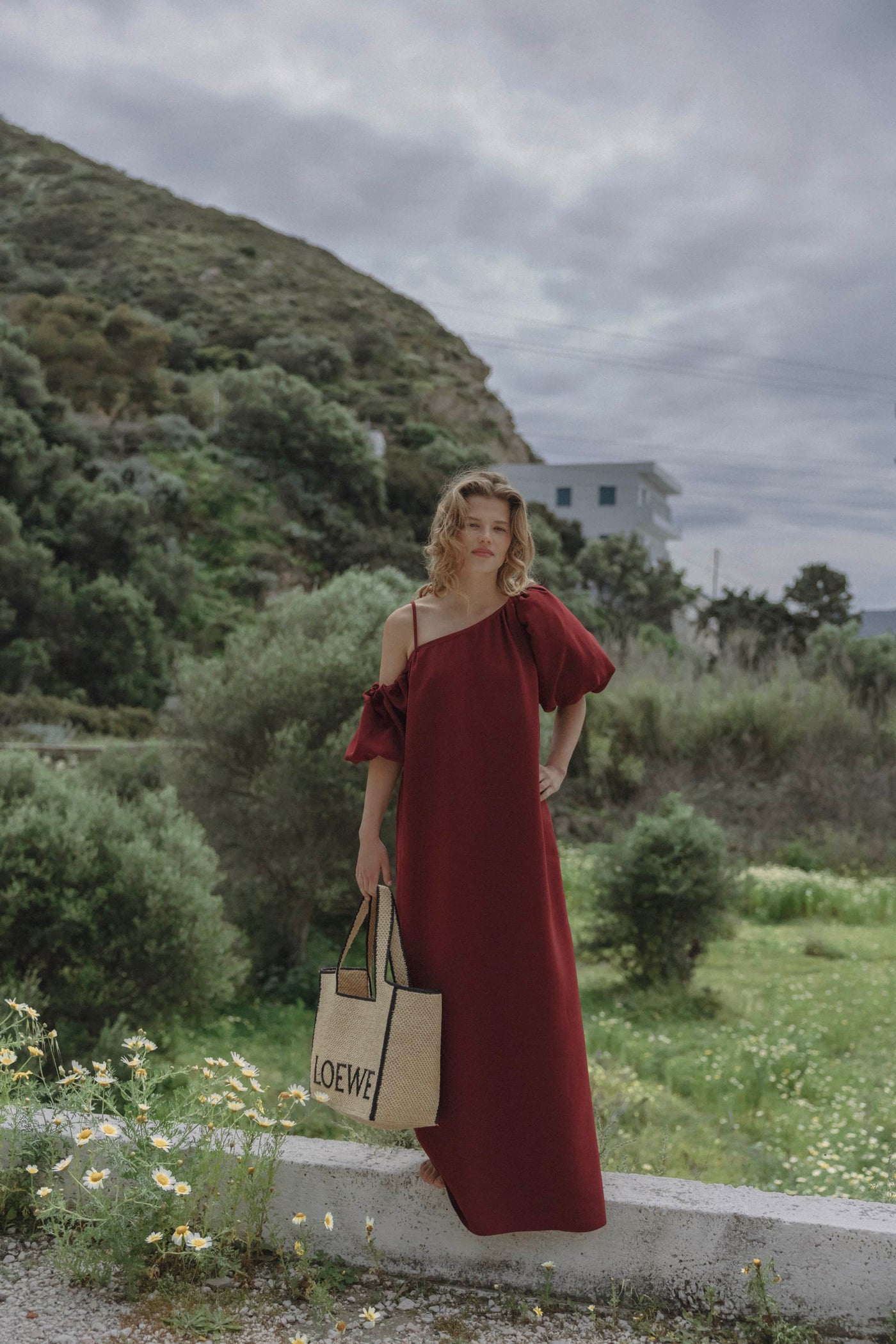 Coucou One size Champagne dress - Bordeaux