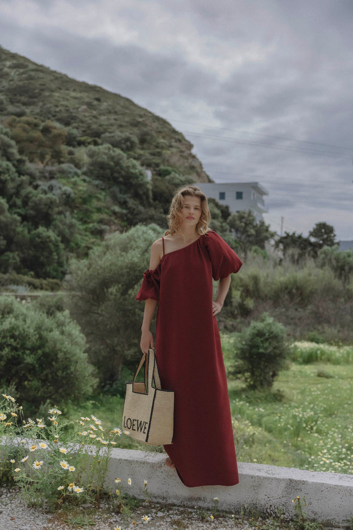 Coucou One size Champagne dress - Bordeaux