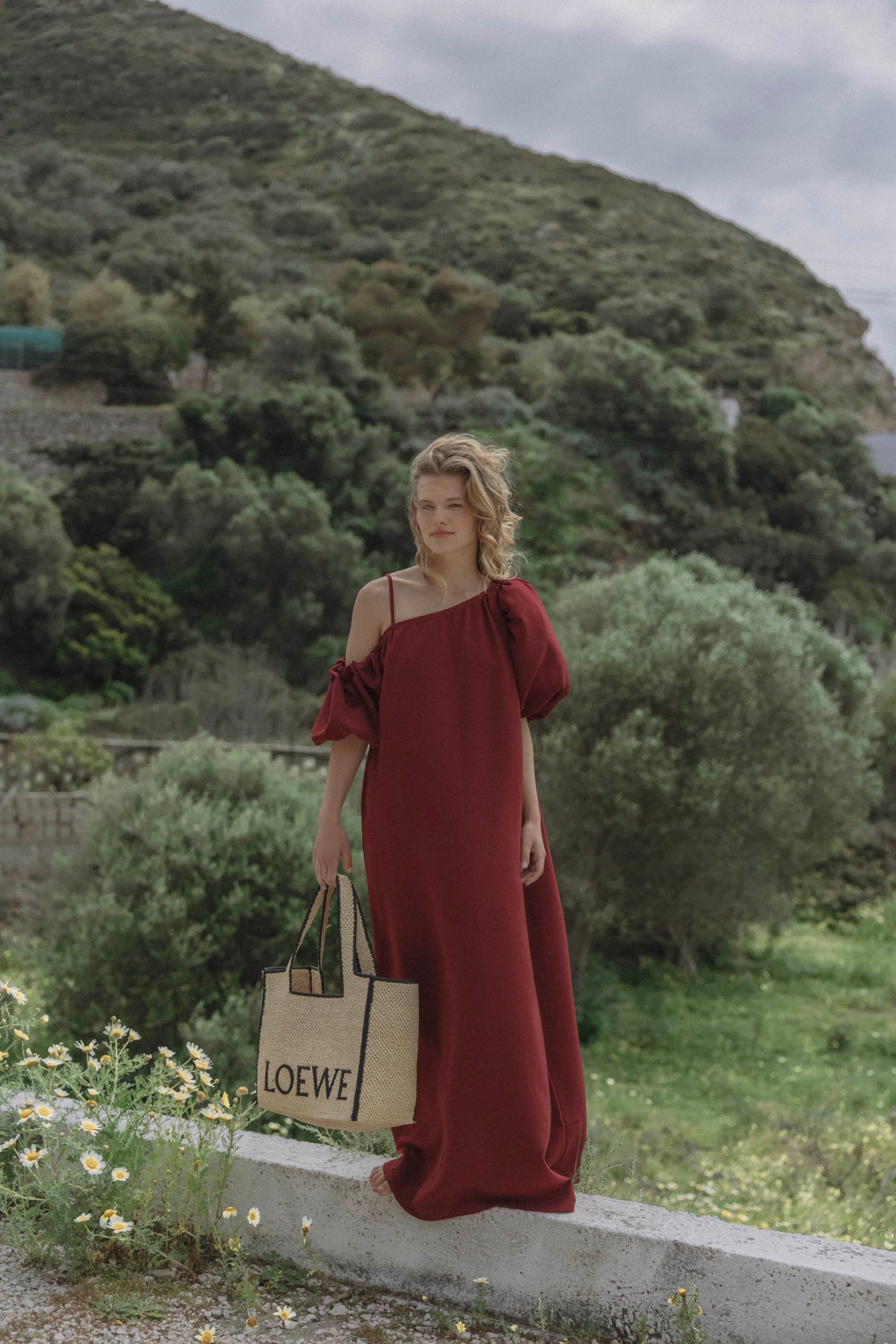 Coucou One size Champagne dress - Bordeaux