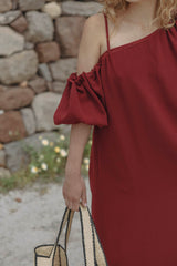 Coucou One size Champagne dress - Bordeaux