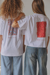Coucou Jules X Coucou Flore tee - White
