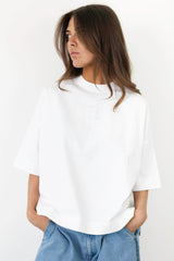Coucou Mimosa tee short sleeves - White