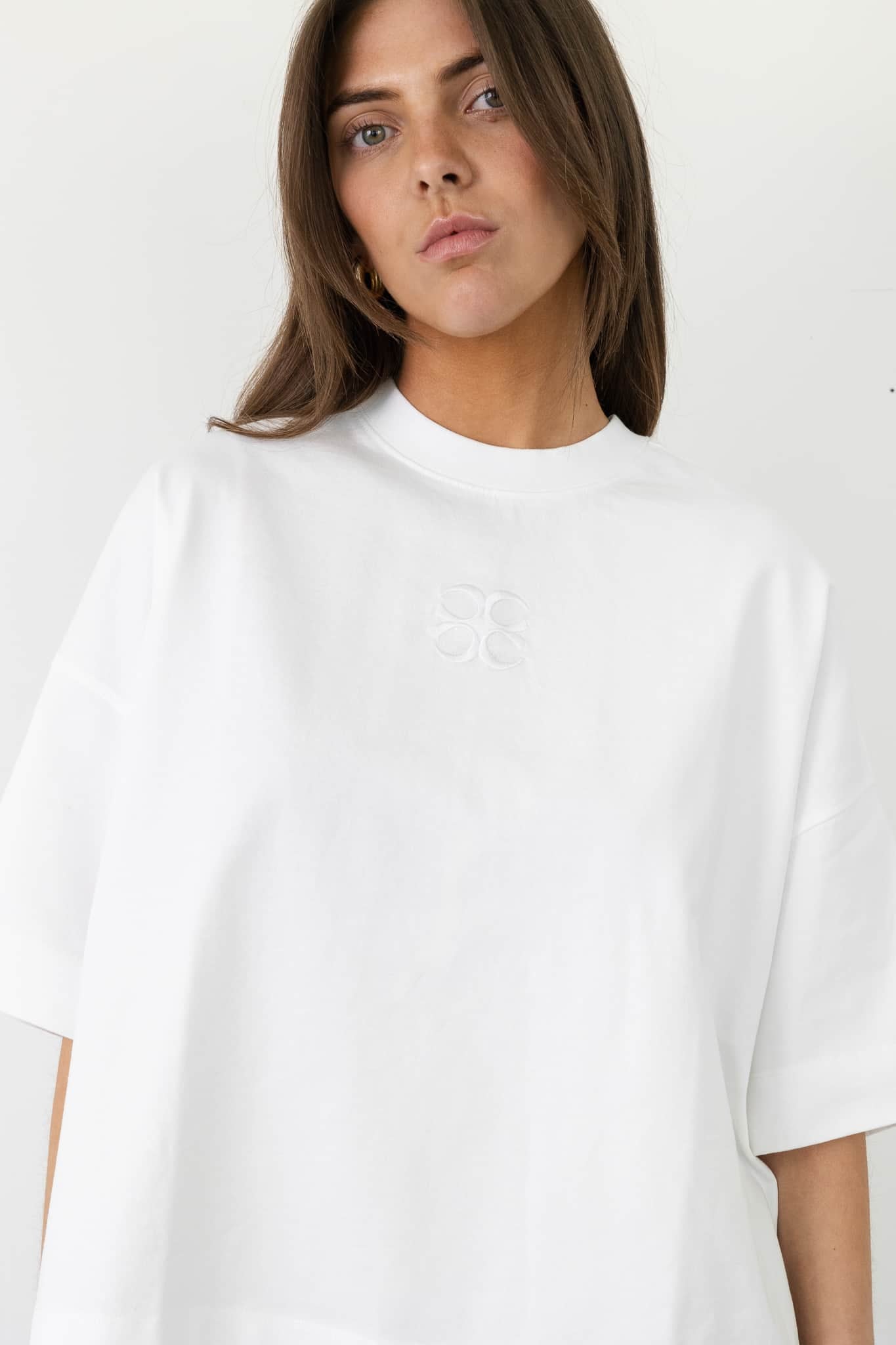 Coucou Mimosa tee short sleeves - White