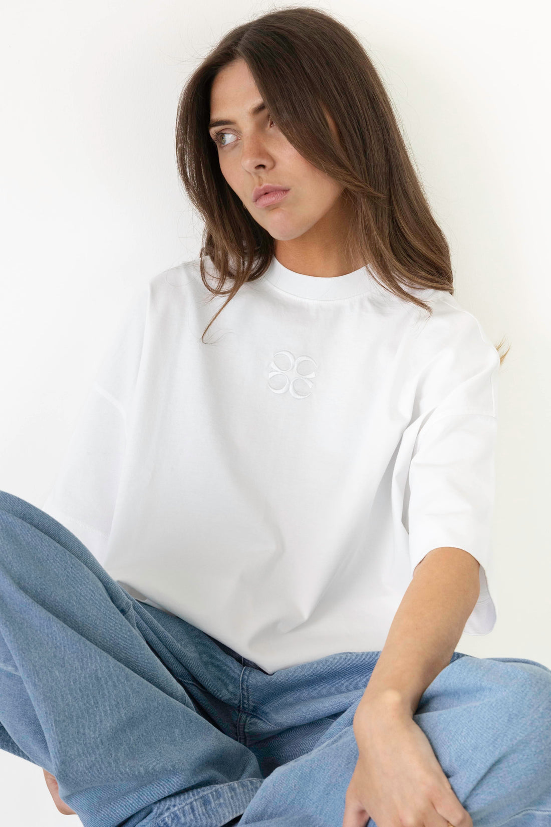 Coucou Mimosa tee short sleeves - White