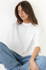 Coucou Mimosa tee short sleeves - White