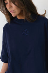 Coucou Mimosa tee short sleeves - Navy
