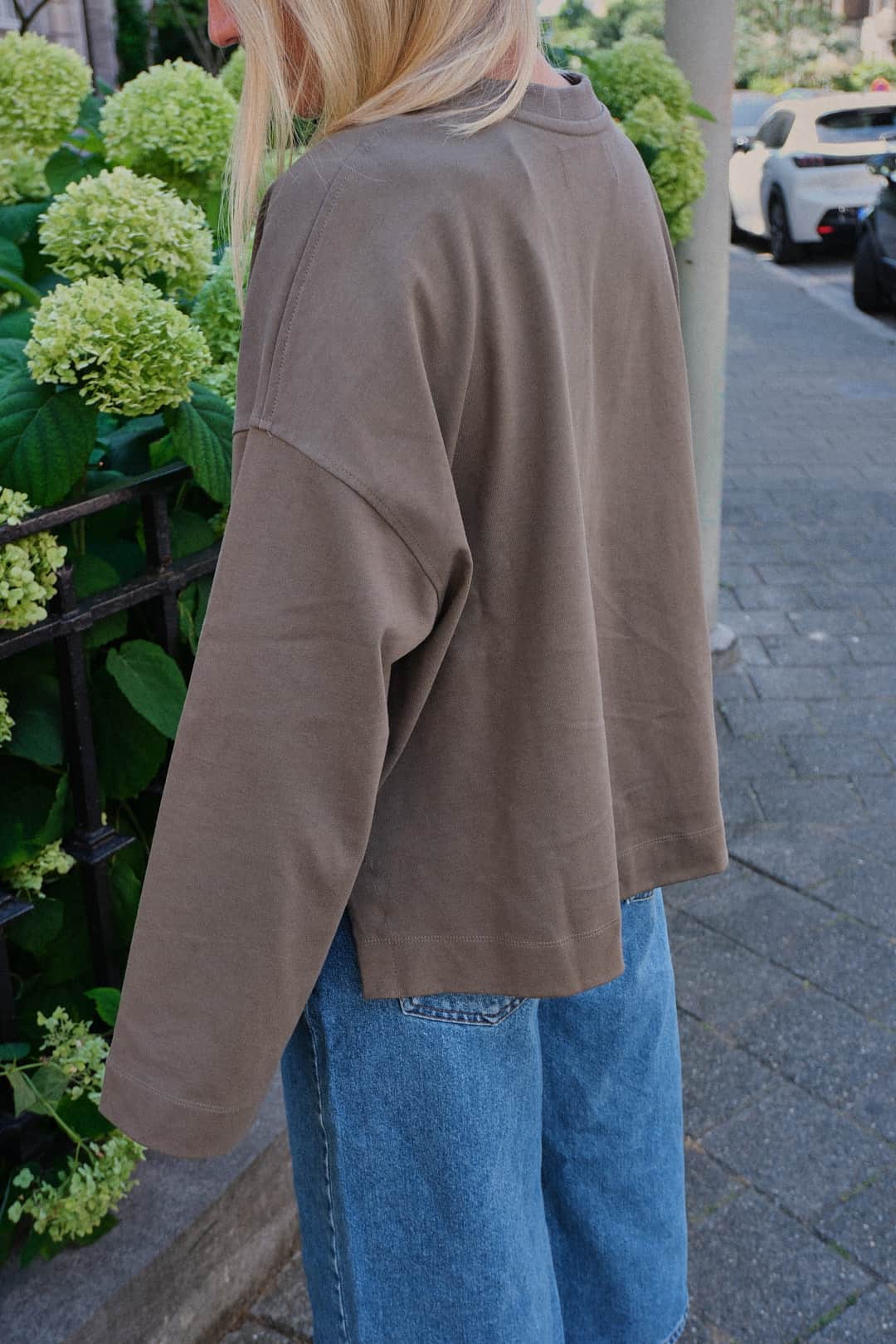Coucou Mimosa tee long sleeves - Khaki