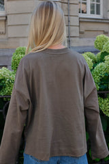Coucou Mimosa tee long sleeves - Khaki
