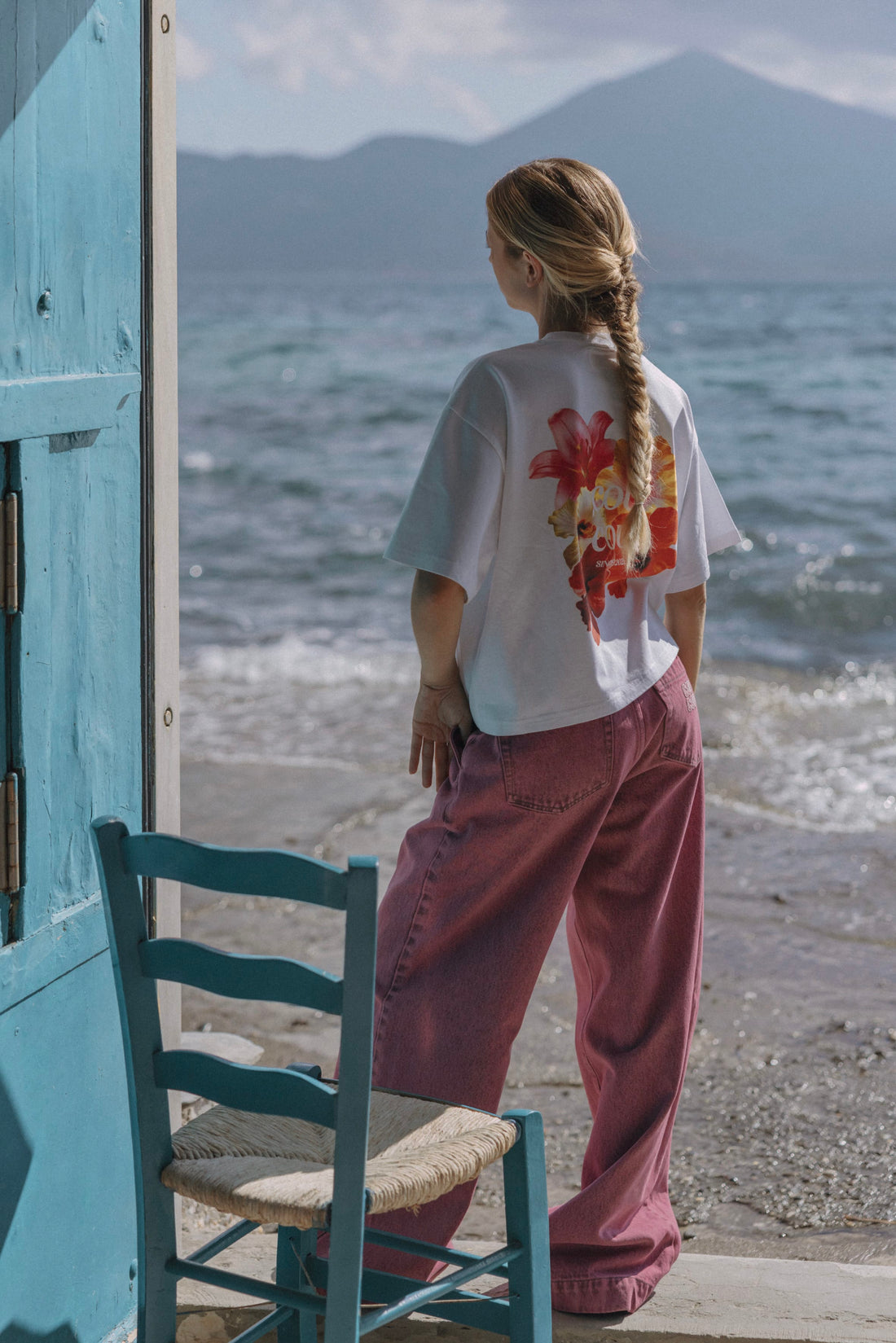 Coucou Flore tee - Hawaï flowers print