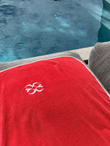 Coucou One size Coucou beach towel - Red terry fabric