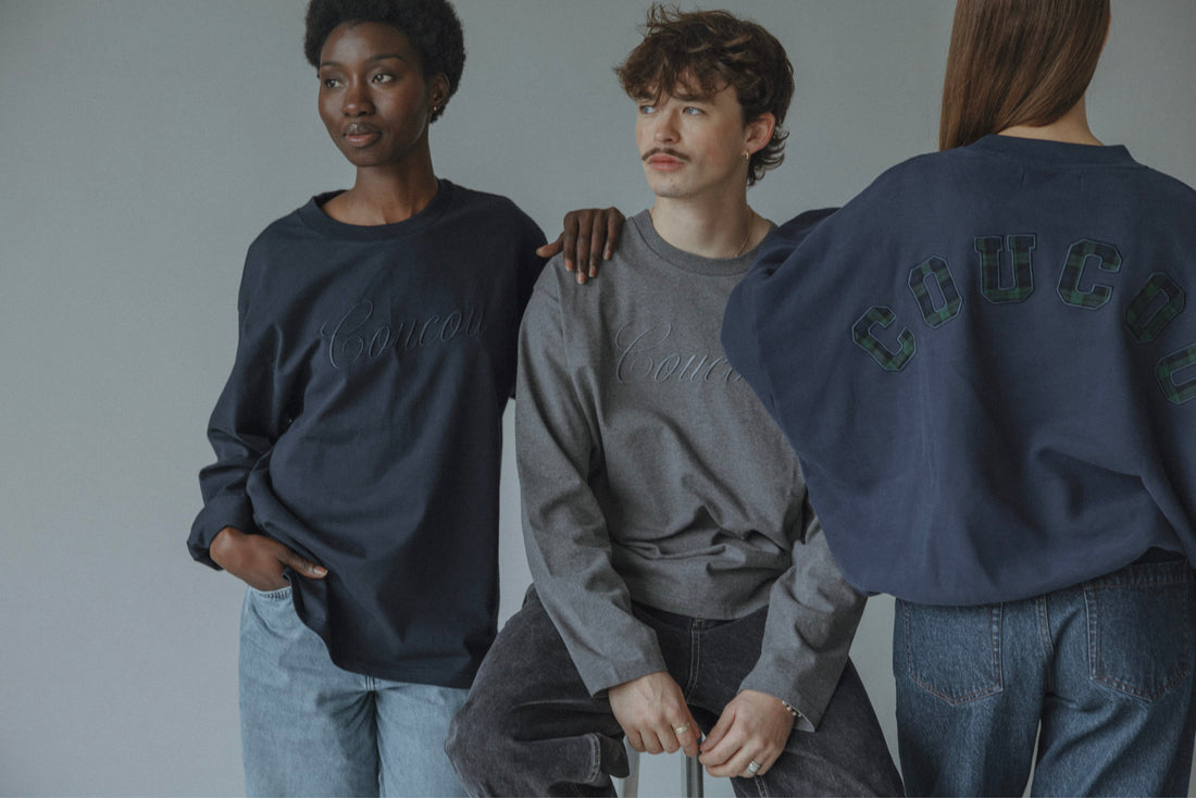 Coucou Surfer tee - Dark grey
