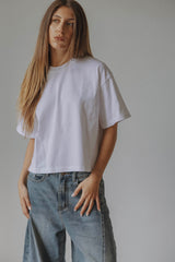 Coucou Jules X Coucou Flore tee - White