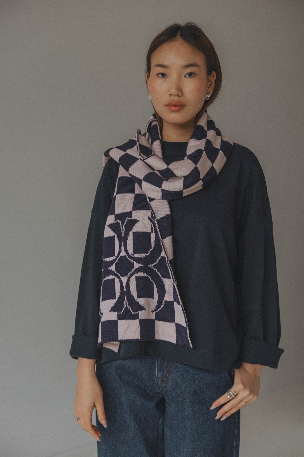 Coucou Mimosa tee long sleeves - Navy depuis 2021 print