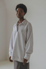 Coucou One size Sunday jersey polo - Light grey