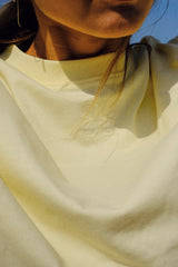 Coucou Mimosa tee short sleeves - Butter yellow