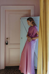 Coucou One size Cosmopolitan dress - Peony rose
