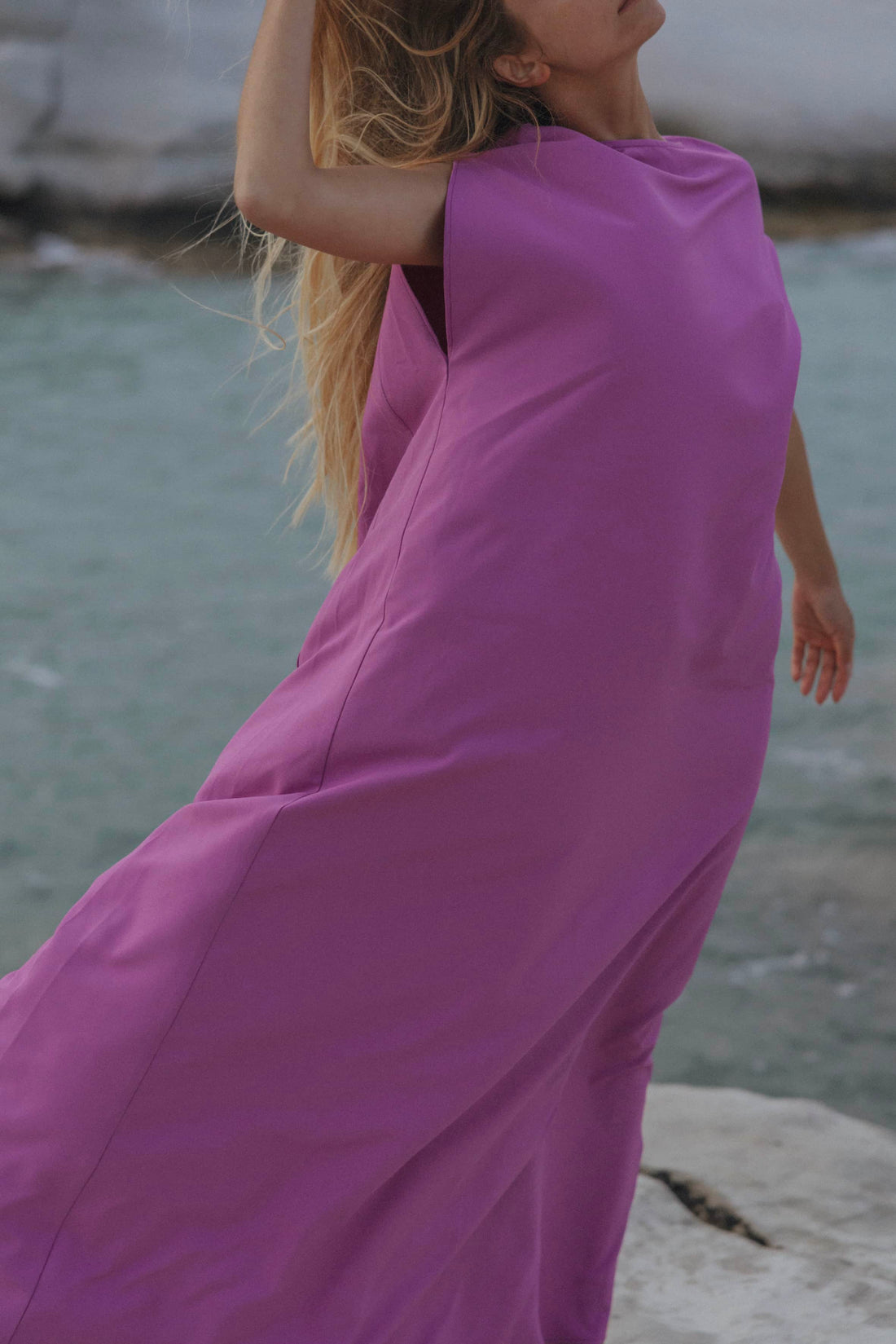 Coucou One size Cosmopolitan dress - Peony rose