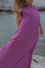 Coucou One size Cosmopolitan dress - Peony rose