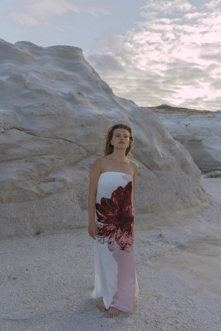 Coucou Emma dress - One big flower print